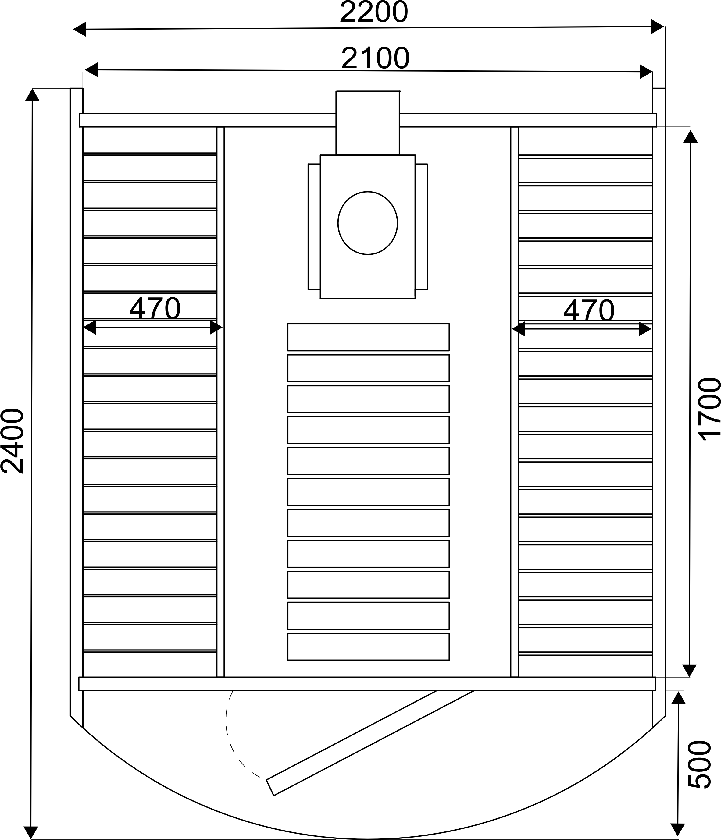 Schemat sauny