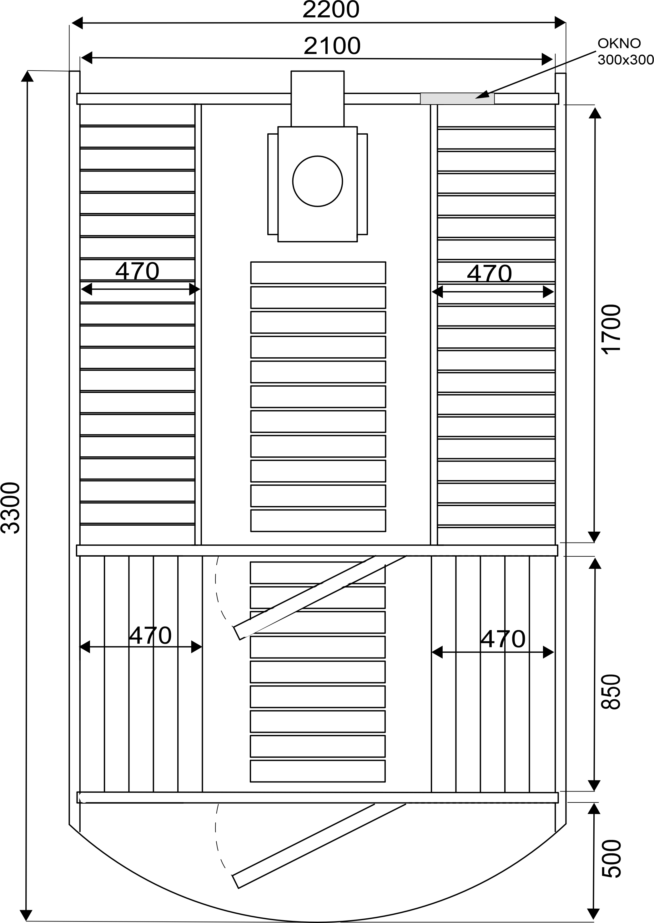 Schemat sauny
