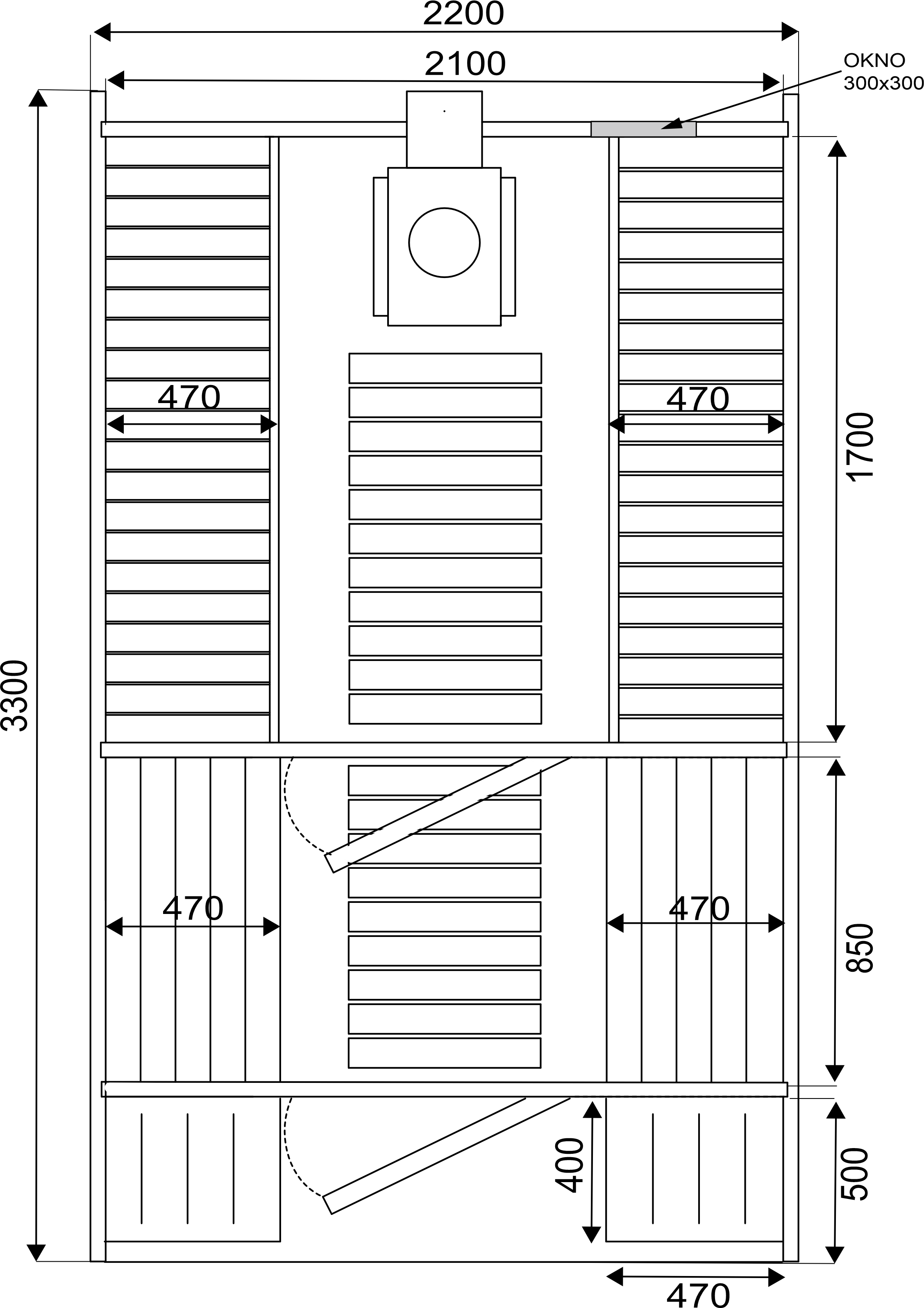 Schemat sauny